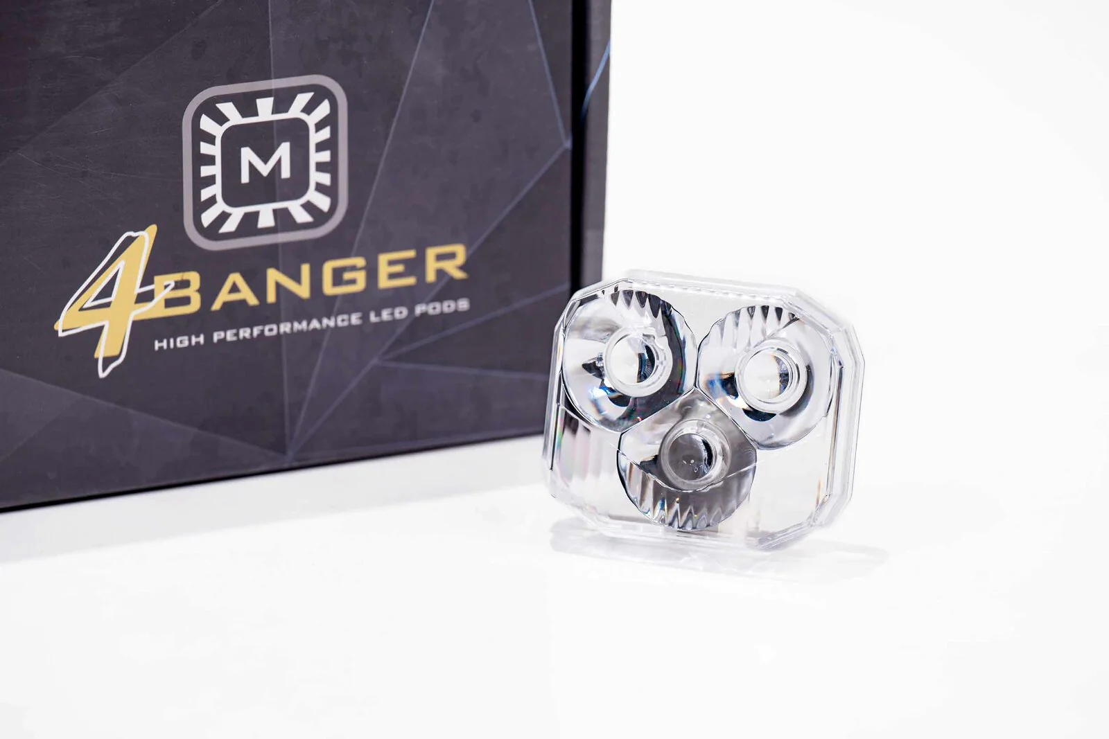 Morimoto Lens Only 4Banger (White, Spot, Each)