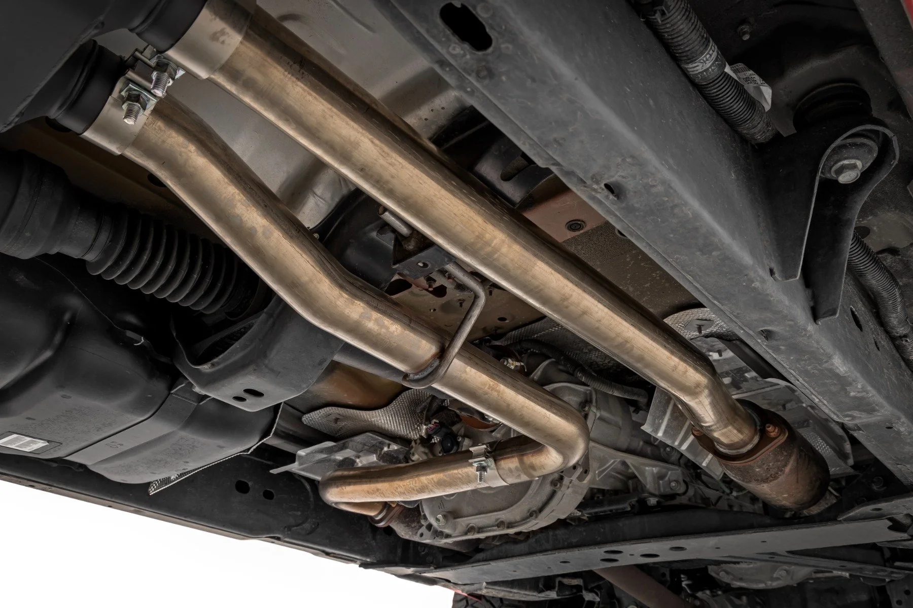 Rough Country Performance Cat-Back Exhaust | Stainless | 3.8L | for Nissan Frontier 2022-2024 96122 - Image 5
