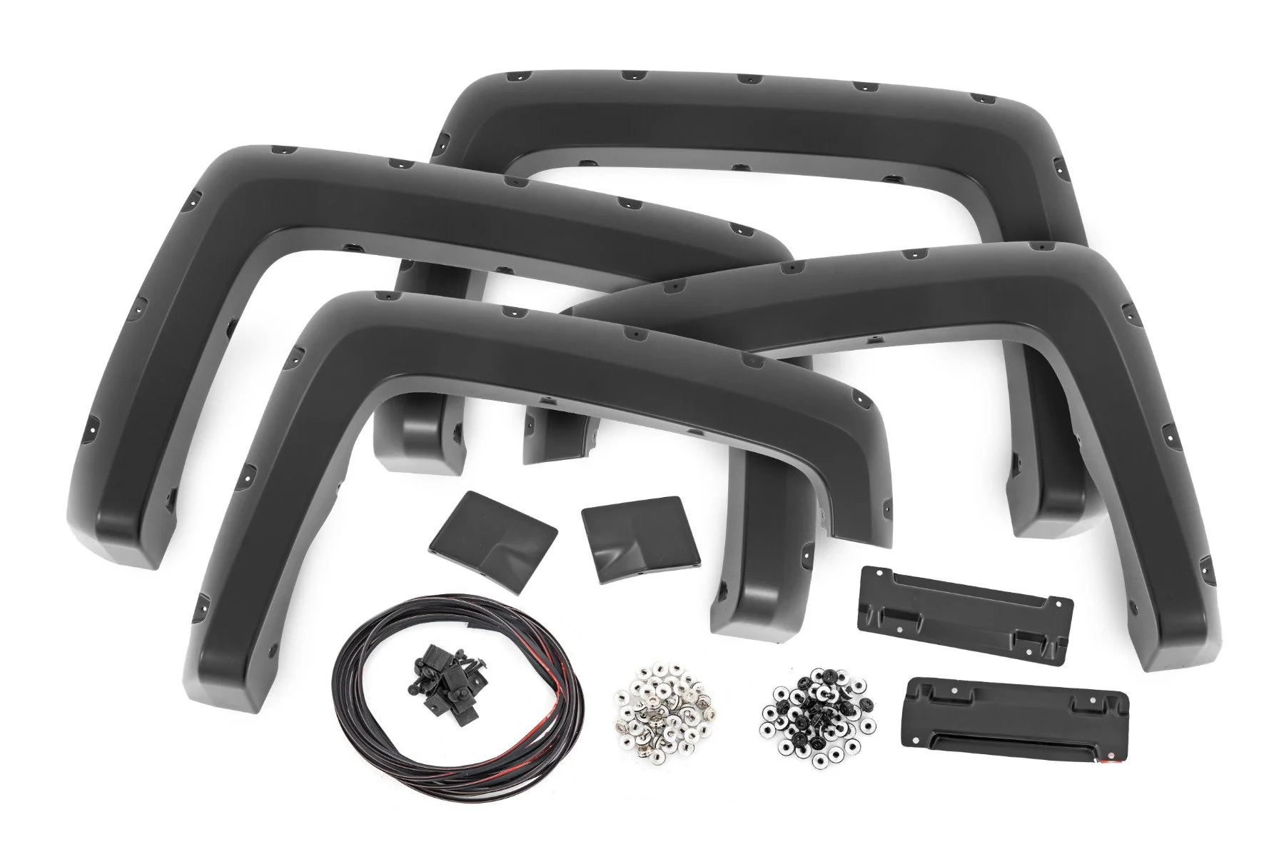 Rough Country SF1 Fender Flares UX Ingot Silver Metallic for Ford F-150 2015-17 F-C11412B - Image 2