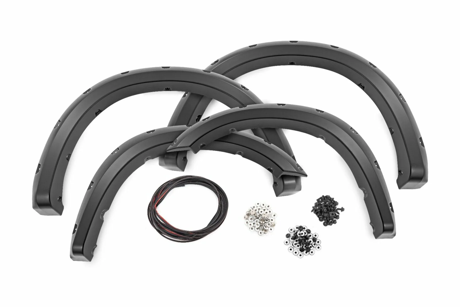Rough Country Pocket Fender Flares PRV Delmonico Red Ram 2500 19-24 F-D10917A-PRV