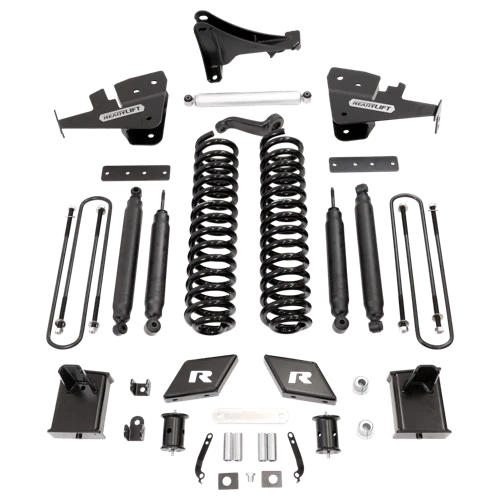 ReadyLift 7" Lift Kit & Shocks for Ford SuperDuty Diesel F-250 w/OVLD 17-22