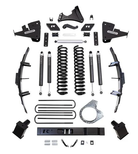 ReadyLift 8.5" Lift W Falcon Shocks for Ford SuperDuty Diesel F250 F350 17-22
