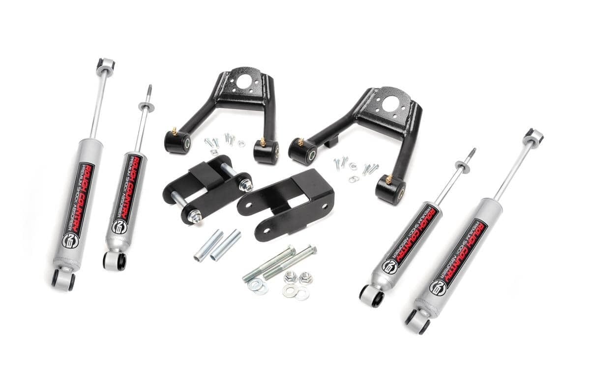 Rough Country 1.5-2" Lift Kit For Nissan D21 Hardbody Truck 4wd 1986-1997 80530