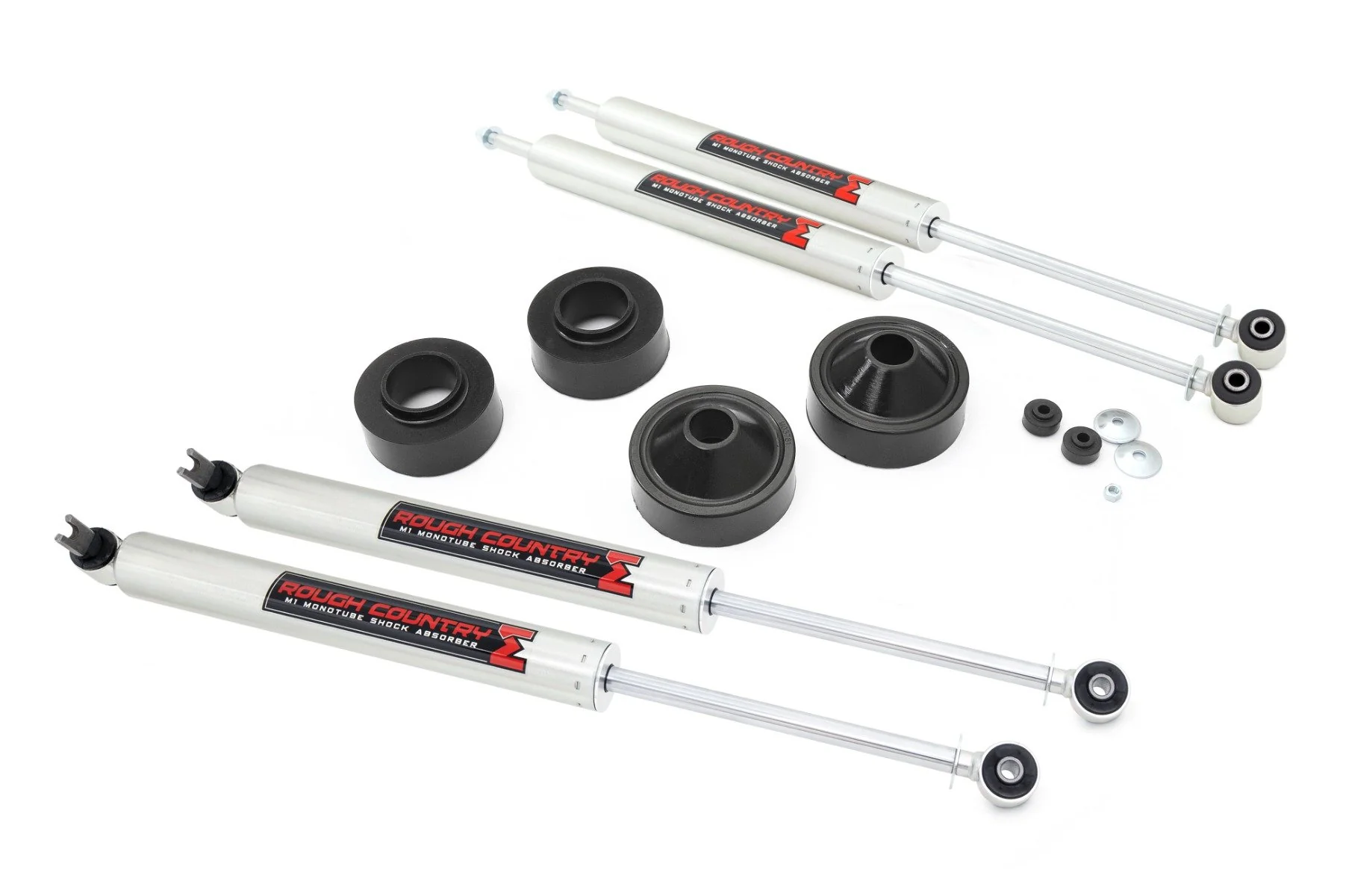 Rough Country 1.75" Lift Kit M1 For Jeep Wrangler JK 07-18 65140
