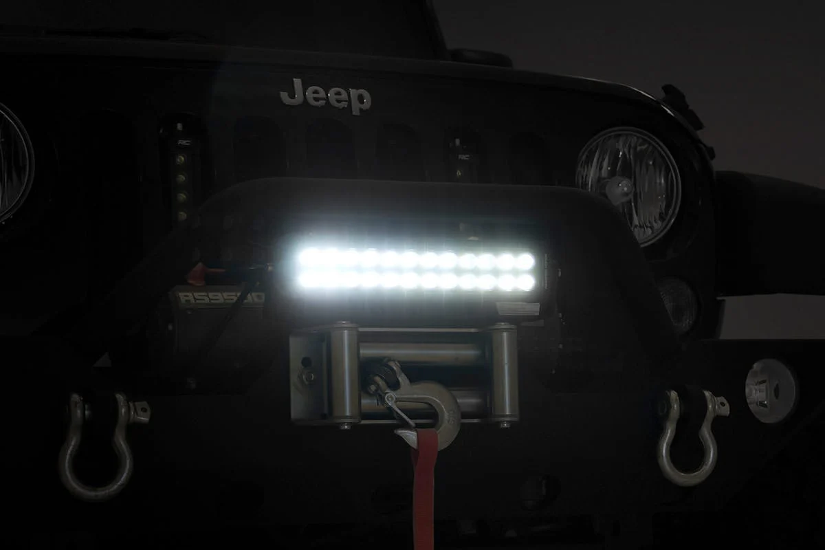 Rough Country 12-inch Cree LED Light Bar-Dual Row Black Series 70912BL - Image 4