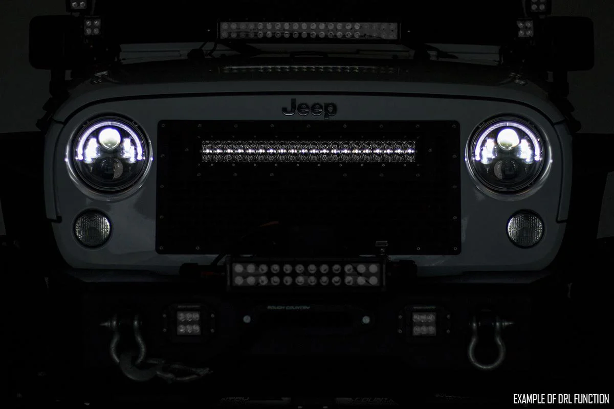 Rough Country 12-inch Cree LED Light Bar-Dual Row Black Series w/ Cool White DRL 70912BD - Image 4