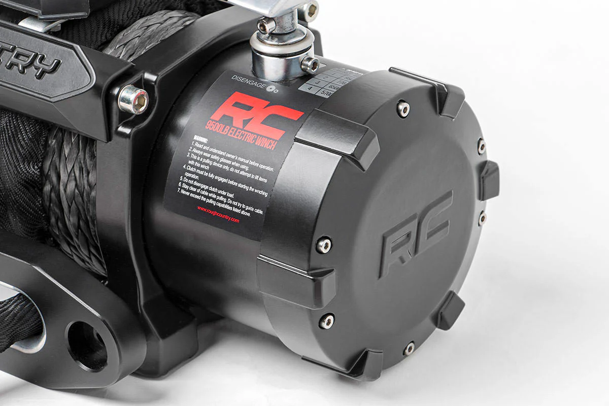 Rough Country 12000lb Pro Series Electric Winch Steel Cable PRO12000 - Image 5