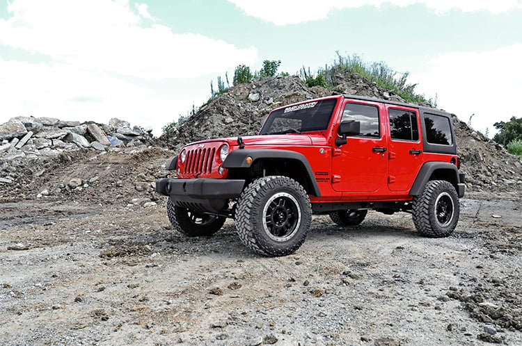 Rough Country 2.5" Budget Boost Lift Kit For Jeep Wrangler JK 2007-2018 656 - Image 4