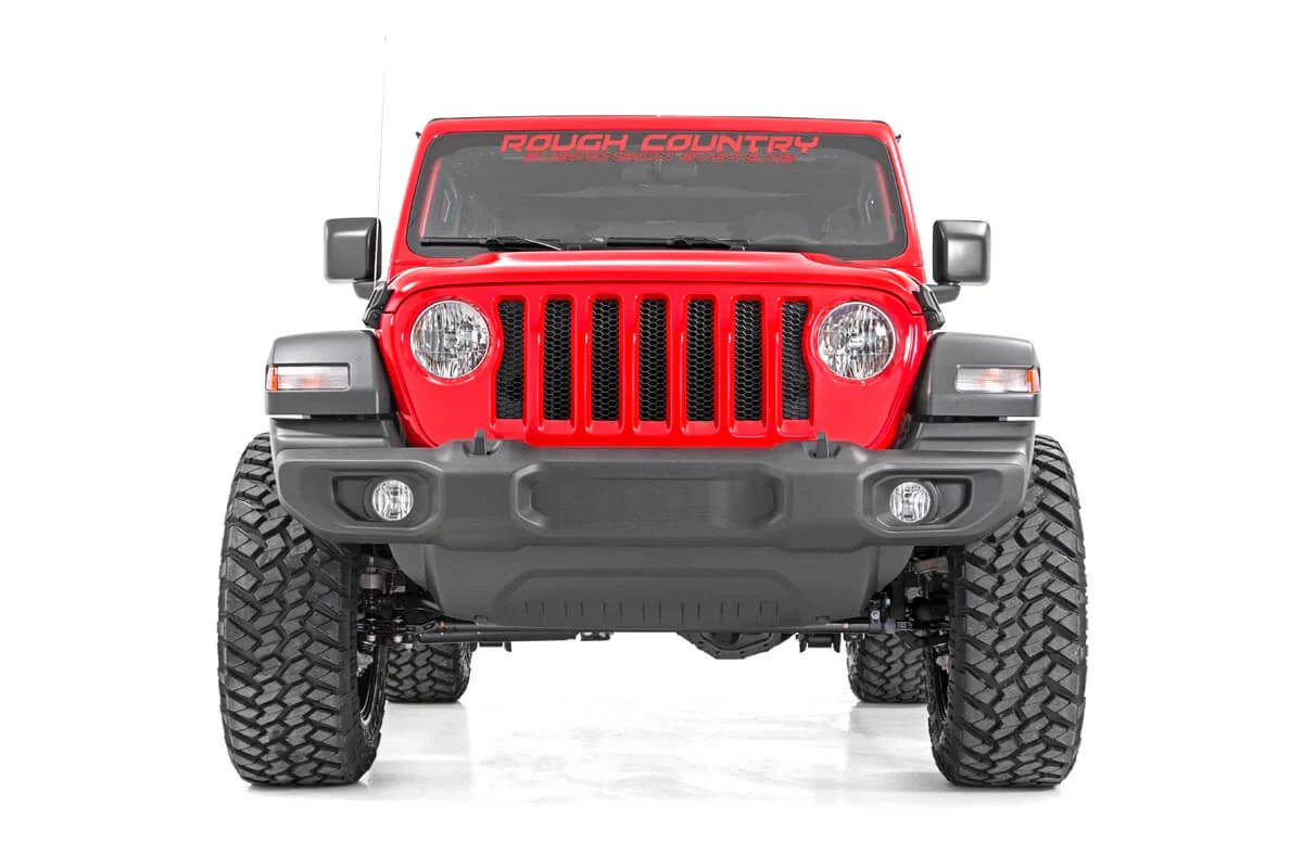 Rough Country 2.5" For Jeep Wrangler JL-2 Dr Suspension Lift Kit w/V2 Shocks 18- 91370 - Image 3