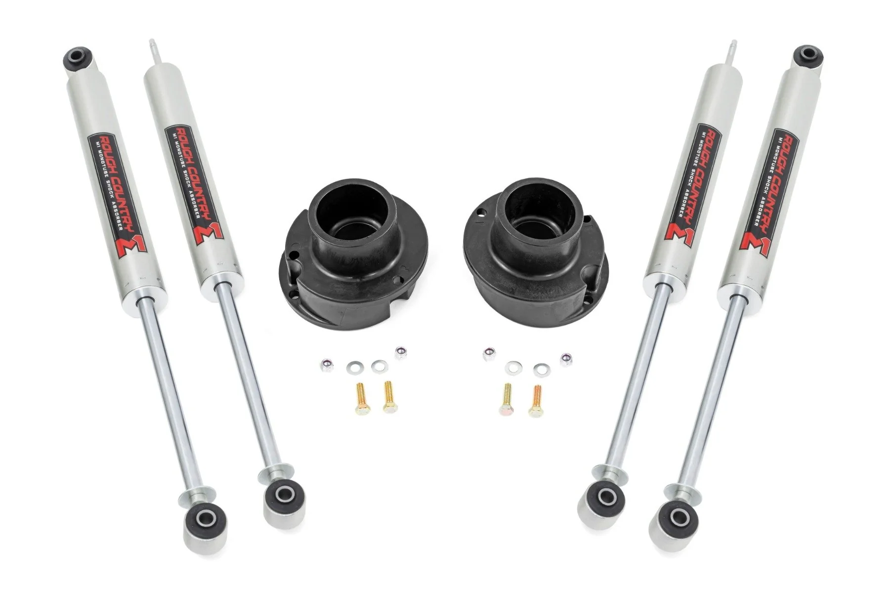 Rough Country 2.5 Inch Leveling Kit RR Leaf M1 Ram 2500 2014-2023 37740