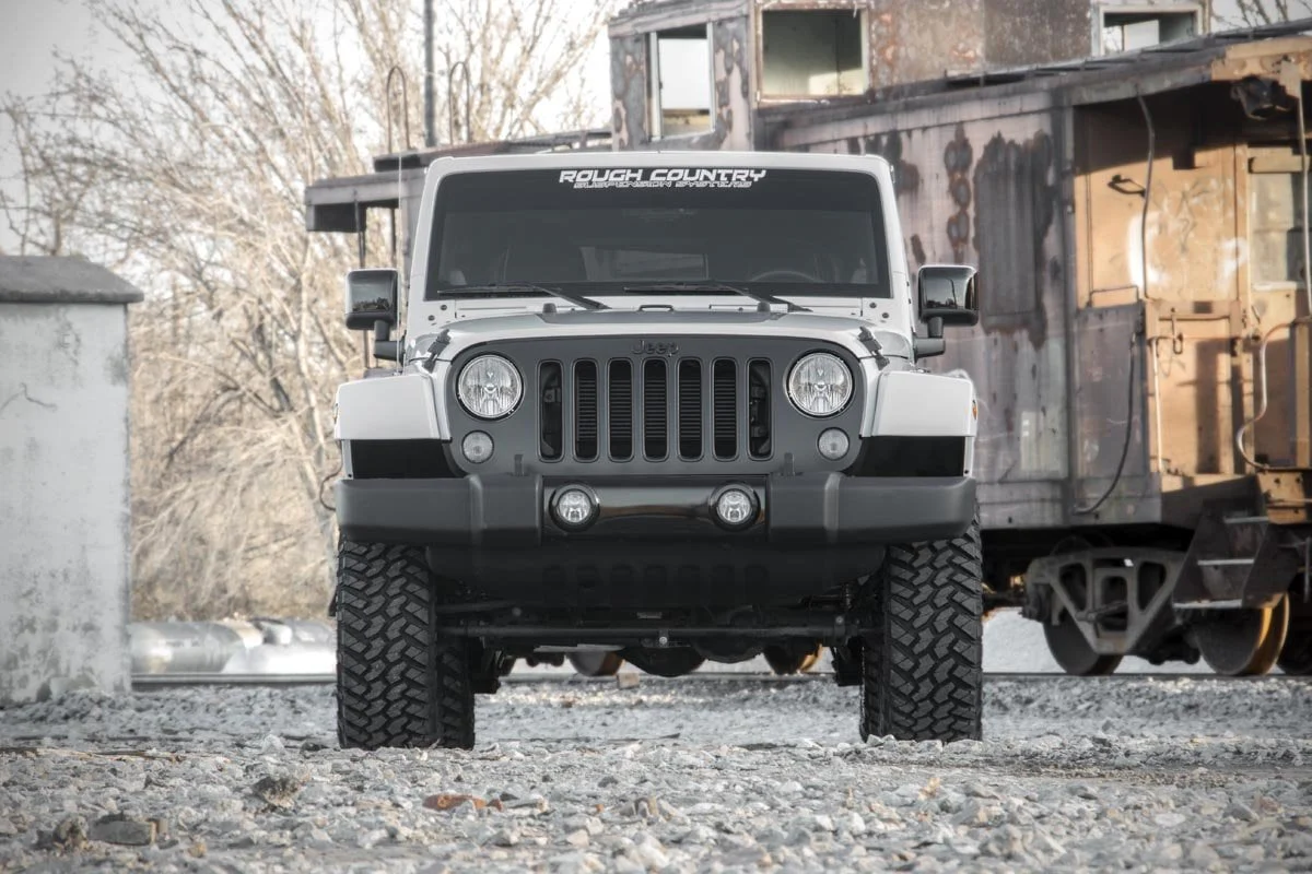 Rough Country 2.5" Lift Kit Coils M1 For Jeep Wrangler JK 07-18 67940 - Image 6