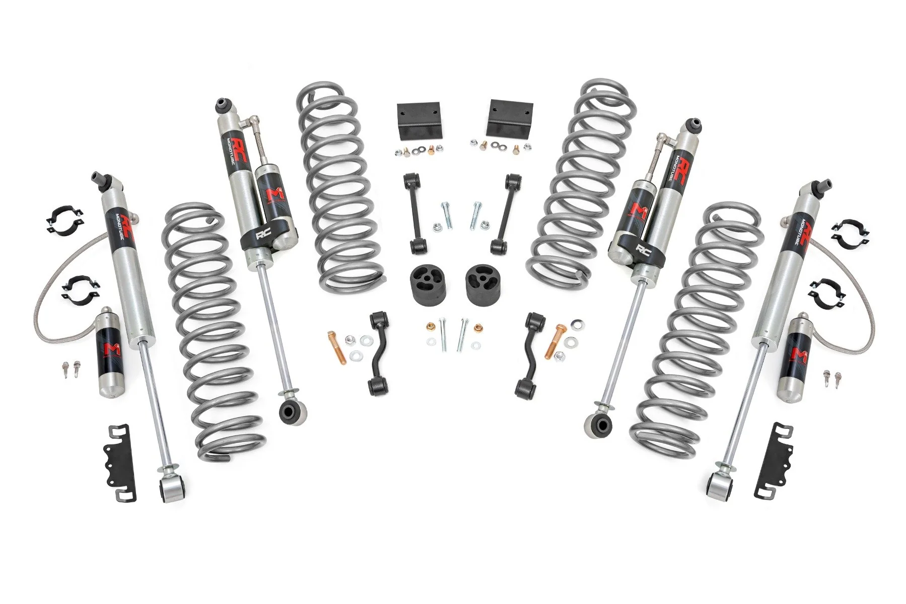 Rough Country 2.5" Lift Kit | Coils | M1R | for Jeep Wrangler Unlimited 4WD (2018-2023) 66644