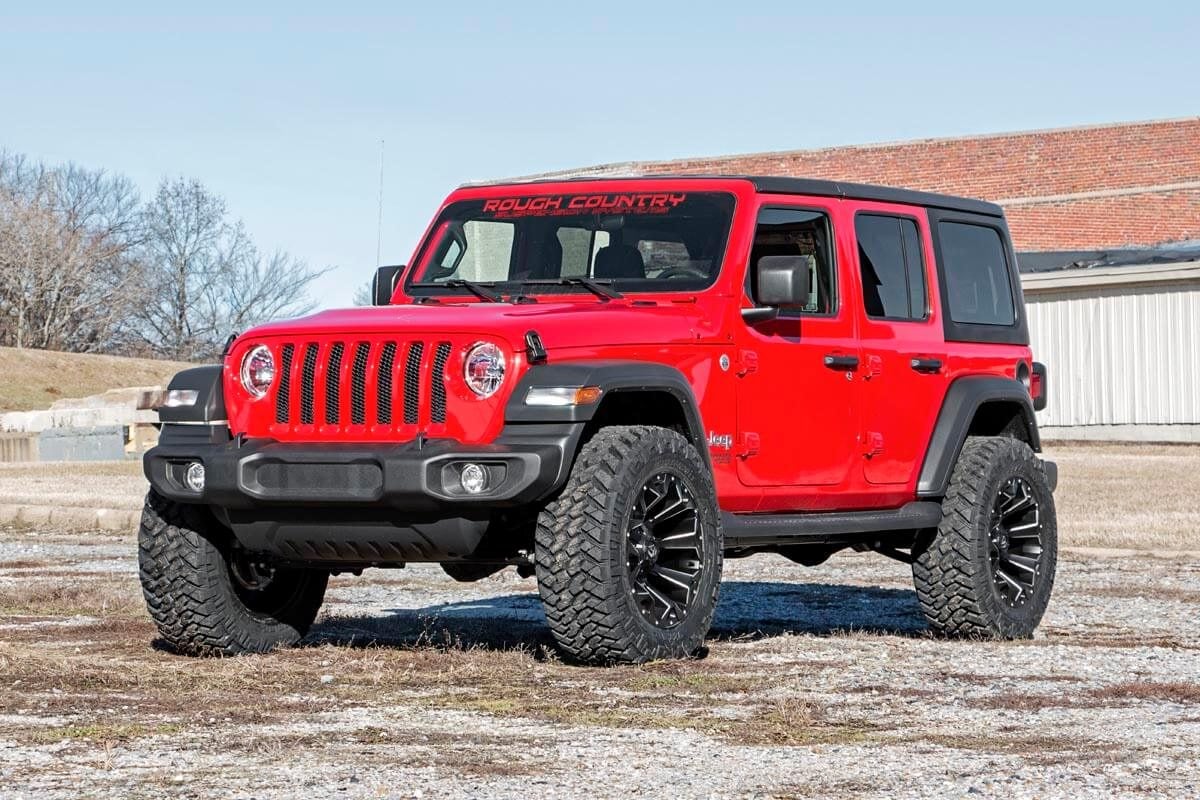 Rough Country 2.5" Lift Kit | Coils | M1R | for Jeep Wrangler Unlimited 4WD (2018-2023) 66644 - Image 6