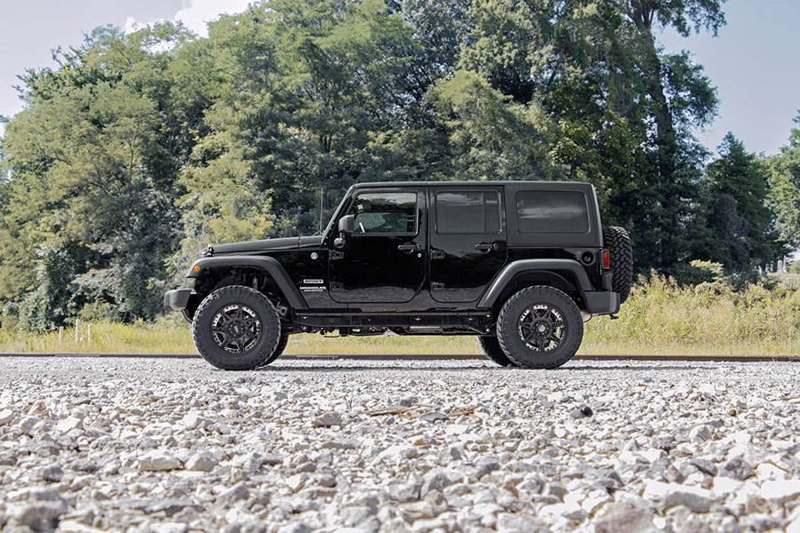 Rough Country 2.5" Suspension Lift Kit Basic for Wrangler JKU 07-18 4-Door 901 - Image 3