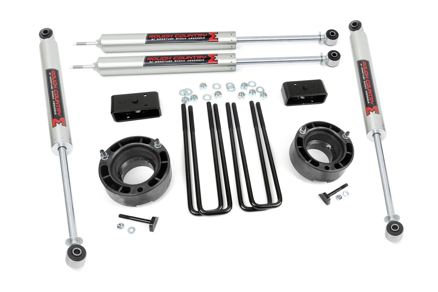Rough Country 2.5" Suspension Lift Kit M1 Dodge 1500 4wd 1994-2001 36240