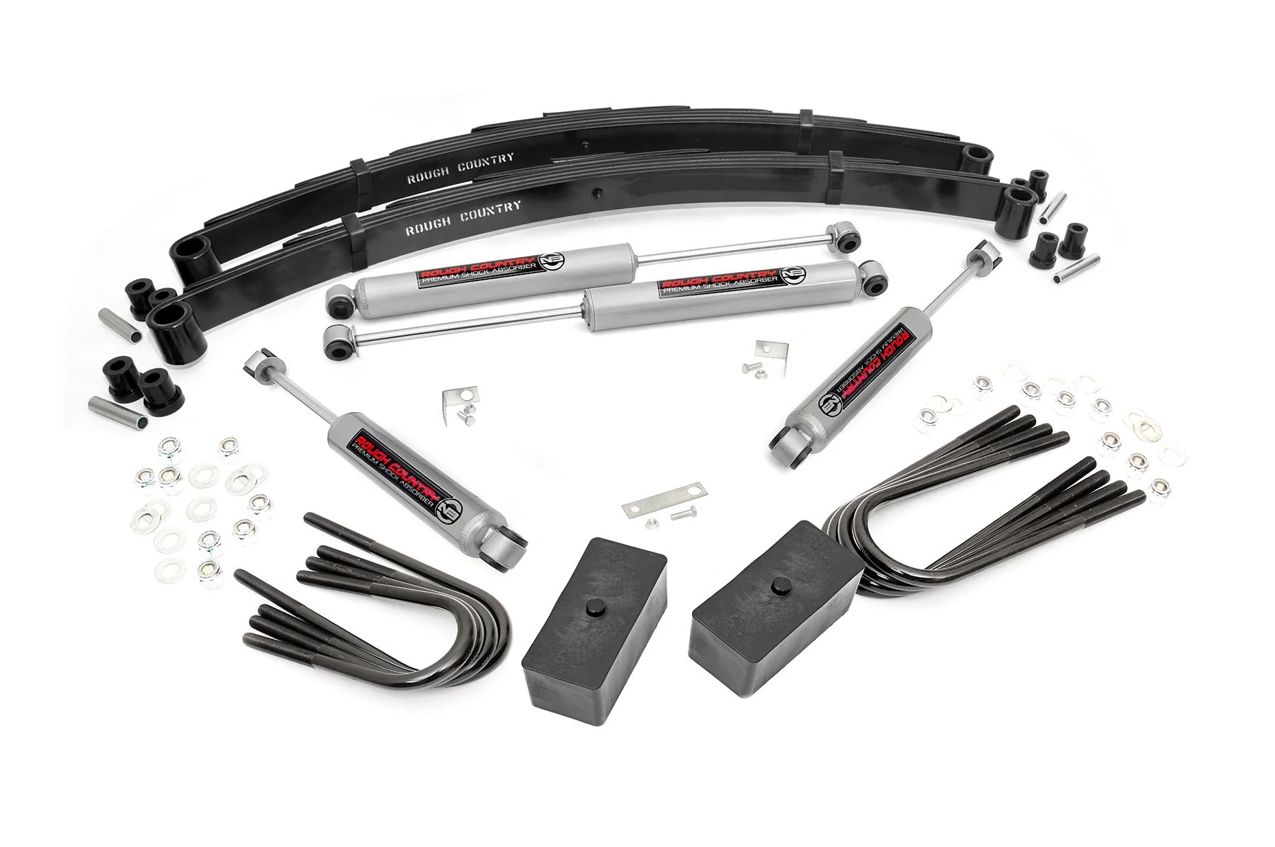 Rough Country 2" Lift Kit Rear Blocks Chevy/GMC C20/K20 C25/K25 Truck 77-87 14030