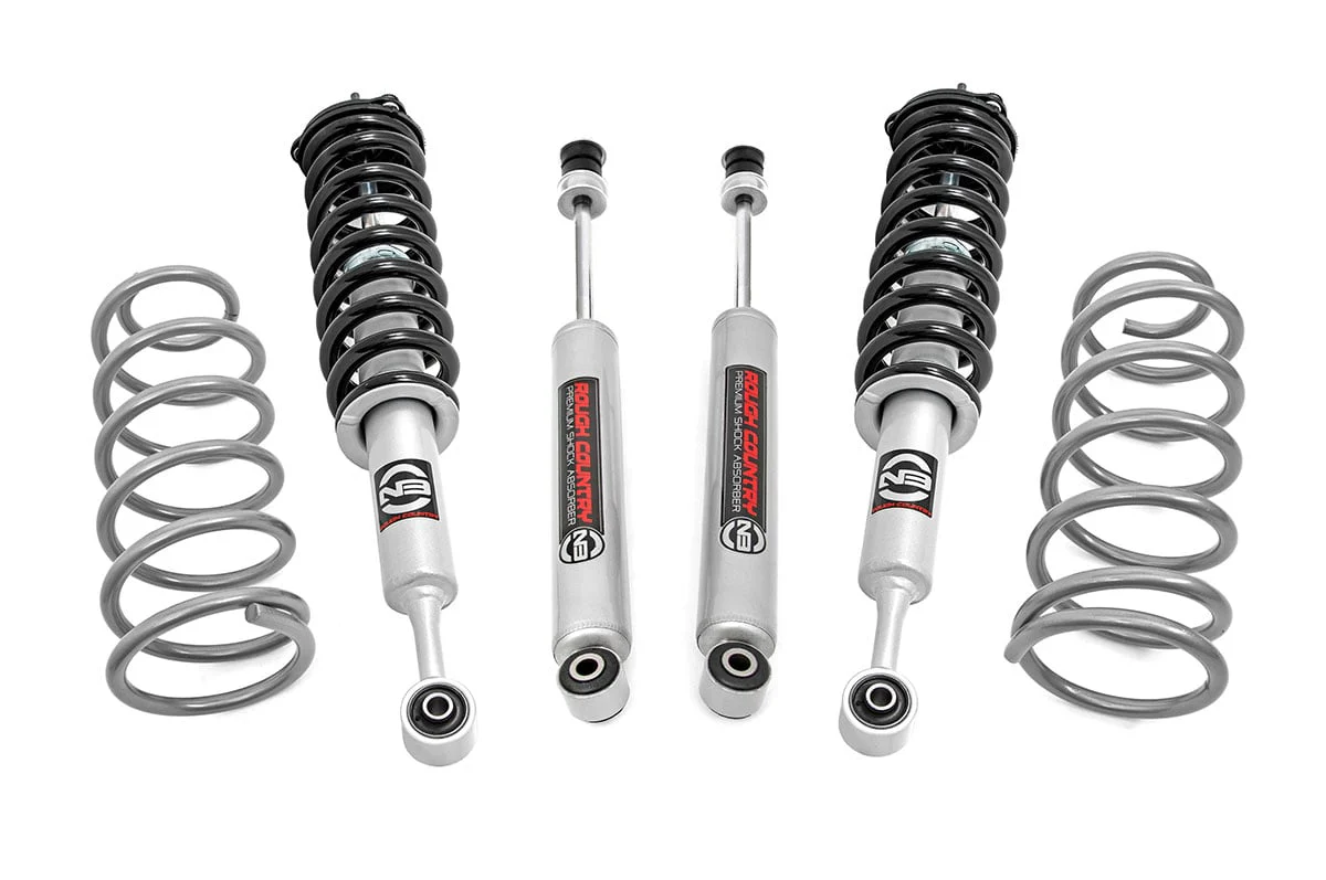 Rough Country 2" Lift Kit RR Coils N3 Struts For Toyota 4Runner 4wd 10-22 76731