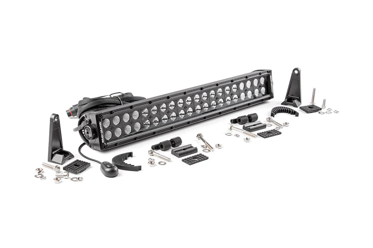 Rough Country 20-inch Cree LED Light Bar-Dual Row Black Series 70920BL - Image 2