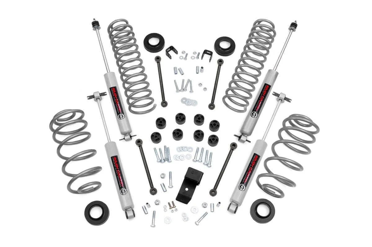 Rough Country 3.25" Susp Lift Kit for Wrangler TJ 03-06 4.0 Engine Models 644.20