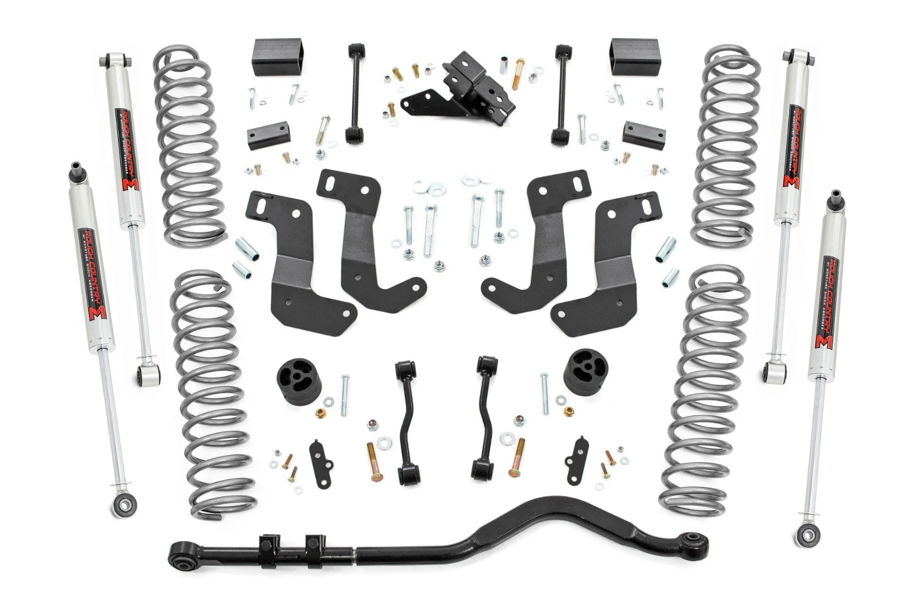 Rough Country 3.5" Lift Kit for Jeep Wrangler 4xe 21-25 C/A Drop Stage 1 M1 79240
