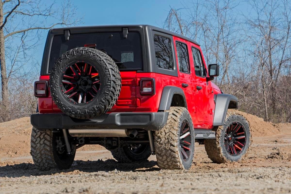 Rough Country 3.5" Lift Kit for Jeep Wrangler 4xe 21-25 C/A Drop Stage 1 M1 79240 - Image 4
