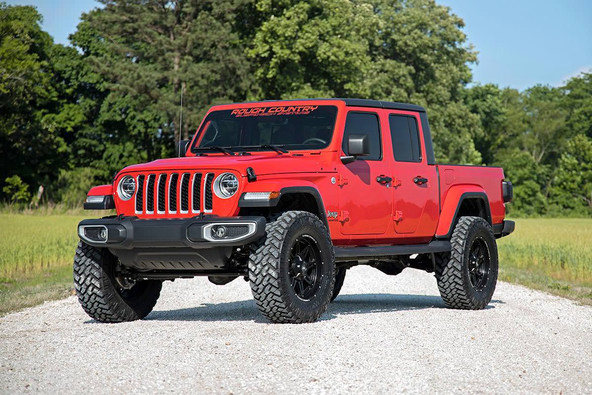 Rough Country 3.5 Inch Lift Kit Spacers for Jeep Gladiator JT 4wd 20-25 63730 - Image 2