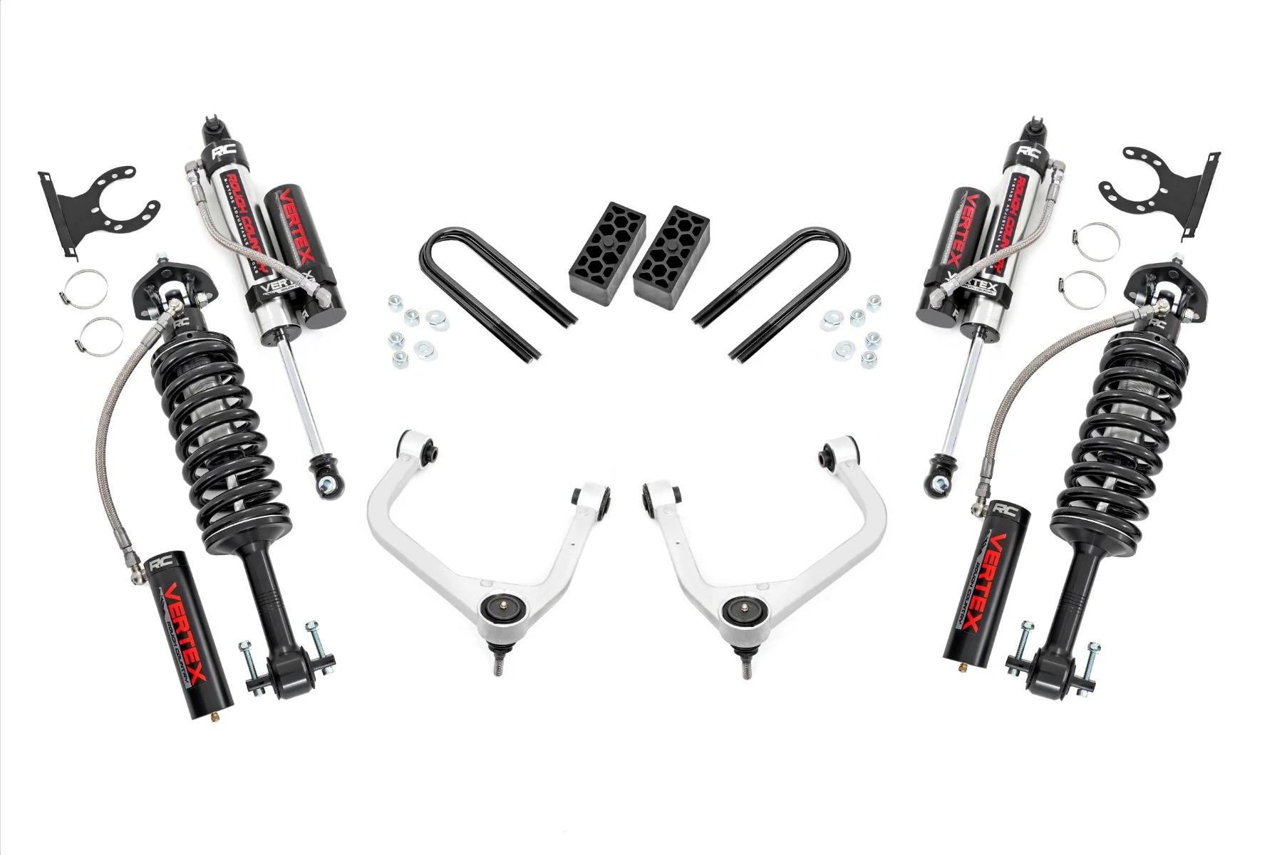 Rough Country 3.5 Inch Lift Kit | Vertex | Rear Mono Leaf | Chevy Silverado 1500 (25-26) 28250_A