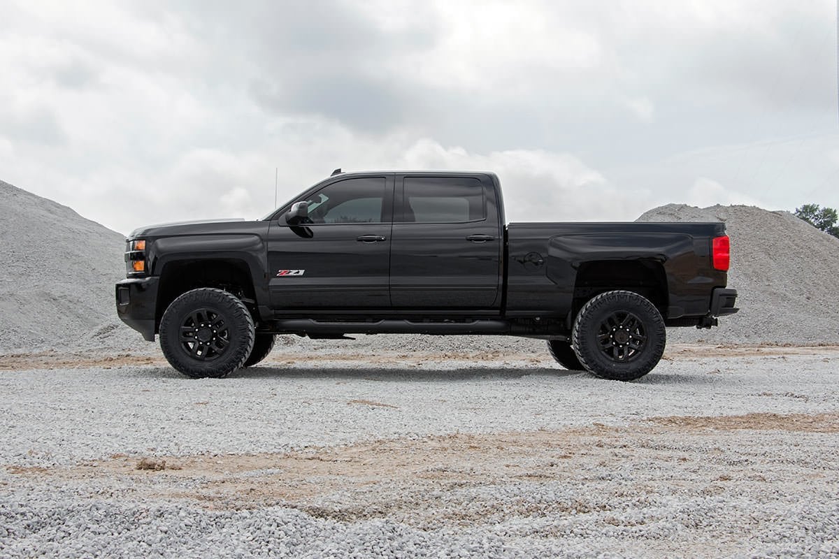 Rough Country 3.5" Knuckle Lift Kit V2 Chevy/GMC 2500/3500HD 11-19 97570RED - Image 5