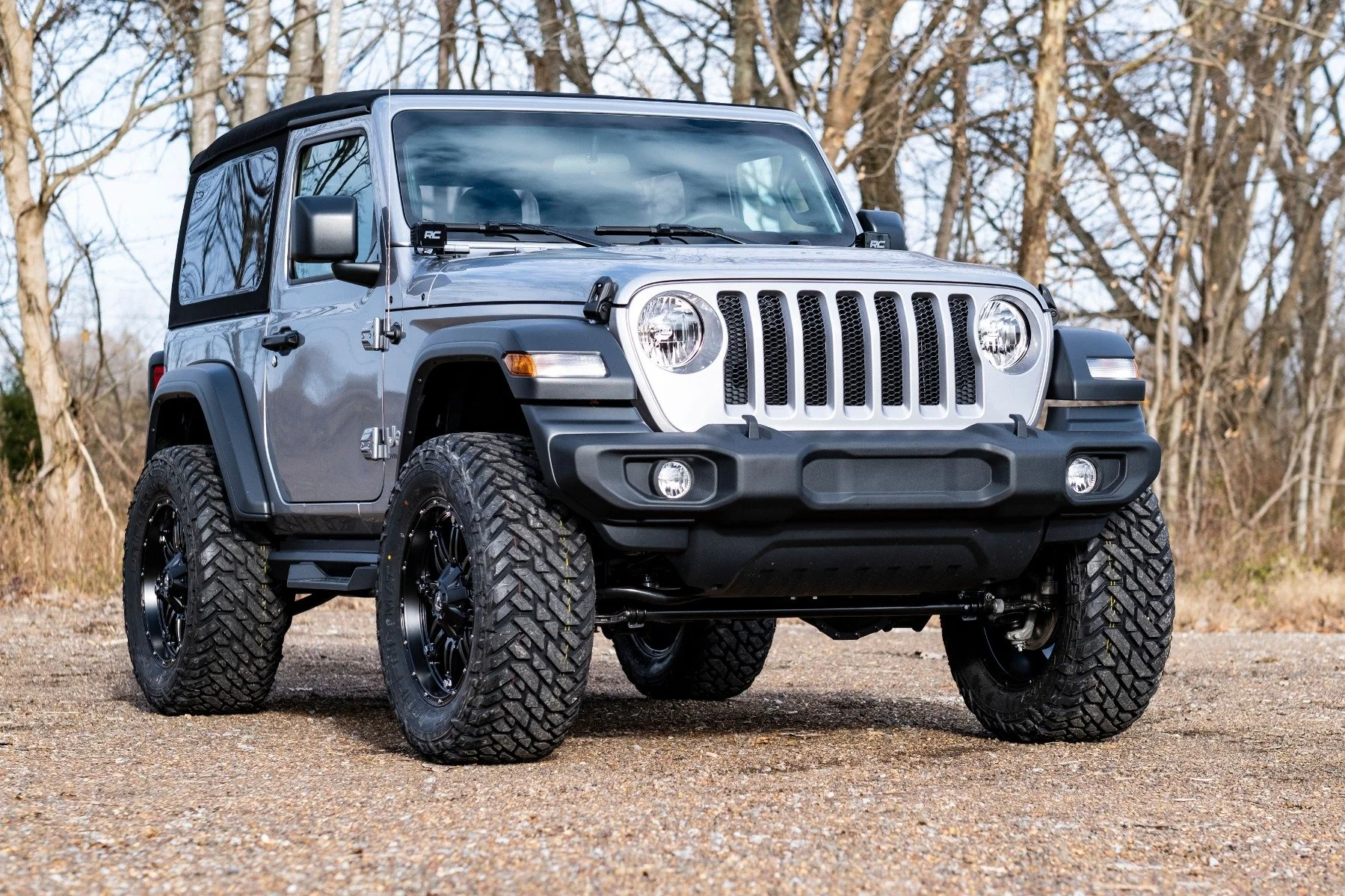 Rough Country 3.5" Lift Kit | Adj Lower | FR D/S | M1 | for Jeep Wrangler JL 4WD (2024-2025) 91740 - Image 3
