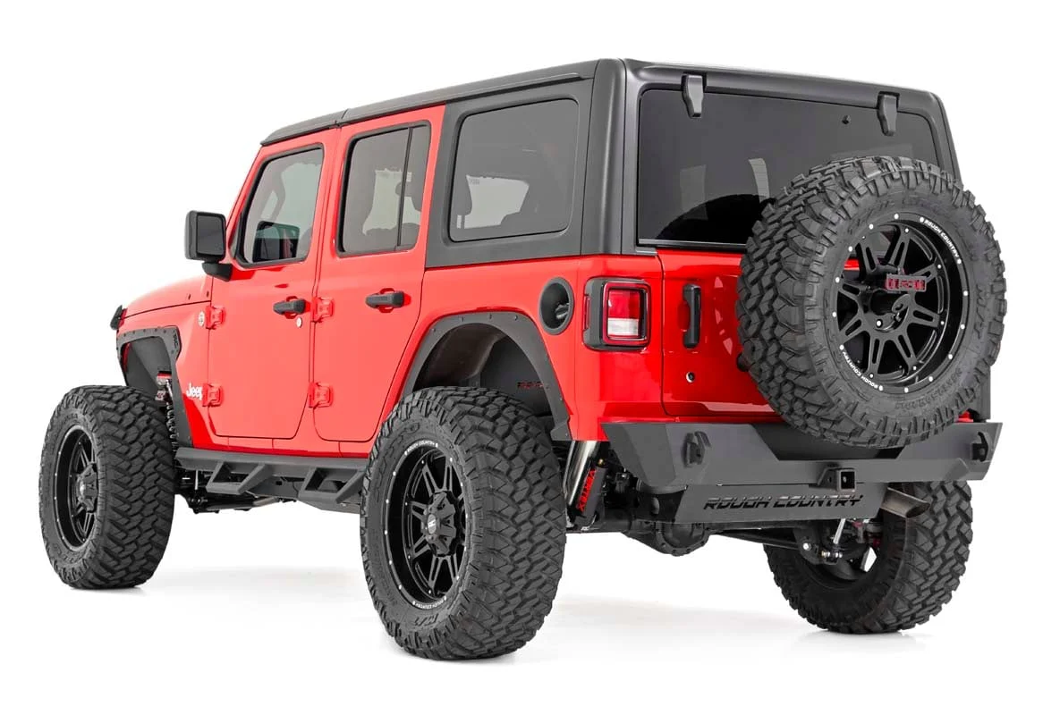 Rough Country 3.5" Lift Kit | Adj Lower | FR D/S | M1 | for Jeep Wrangler Unlimited 4WD (24-25) 91540 - Image 3