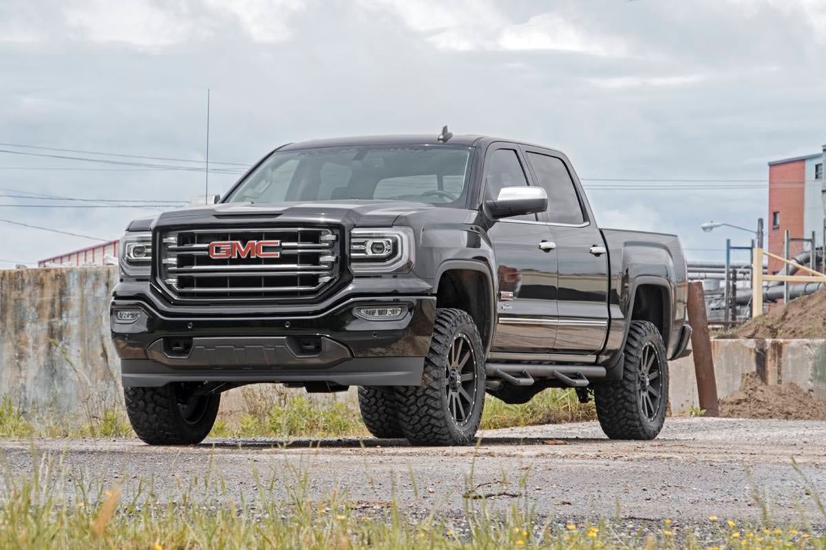 Rough Country 3.5" Lift Kit Alum/Cast Steel Chevy/GMC 1500 07-16 19431ARED - Image 2