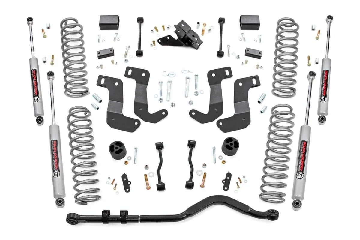 Rough Country 3.5" Lift Kit C/A Drop for Jeep Wrangler Unlimited 4Dr 2024 79530
