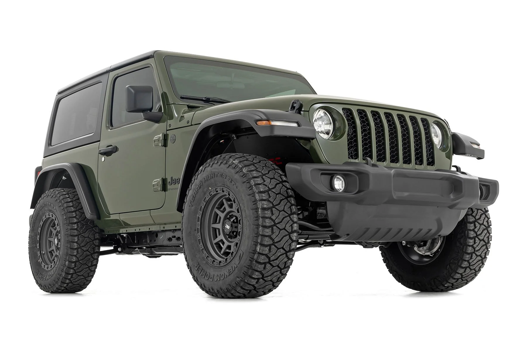 Rough Country 3.5" Lift Kit | C/A Drop | Front D/S | M1R | for Jeep Wrangler JL 4WD (2024-2025) 94144 - Image 2