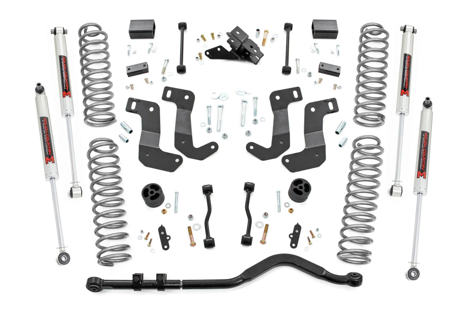 Rough Country 3.5" Lift Kit C/A Drop Stage 1 M1 for Jeep Wrangler JL 18-22 66840