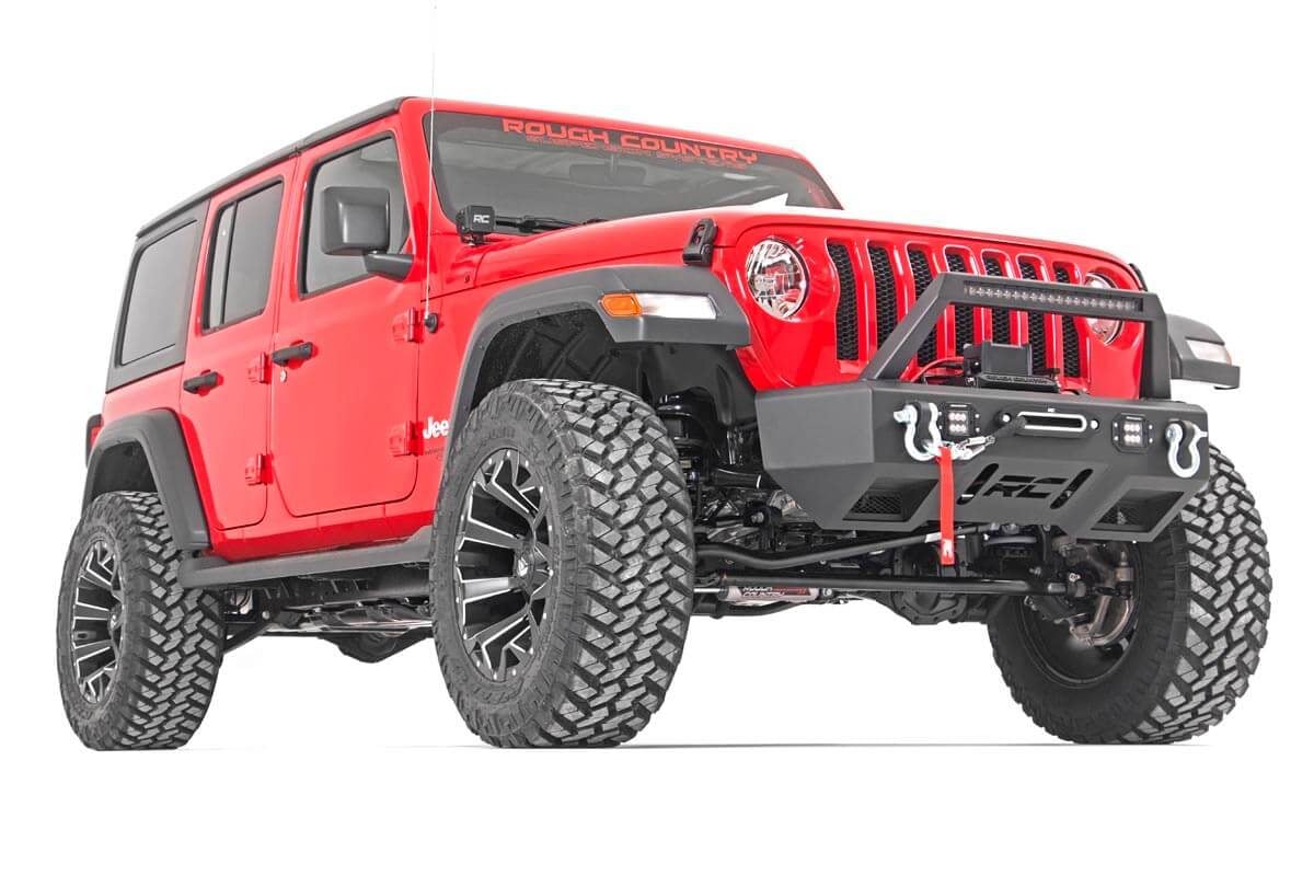 Rough Country 3.5" Lift Kit C/A Drop Stage 1 M1 for Jeep Wrangler Unlimited 2024 79540 - Image 3