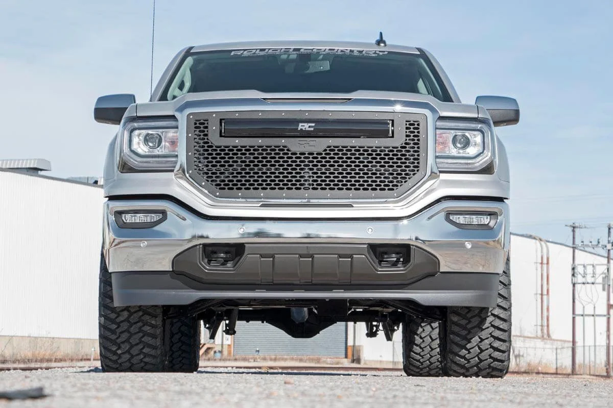 Rough Country 3.5" Lift Kit Cast Steel LCA FR M1 Chevy/GMC 1500 14-18 12440 - Image 3