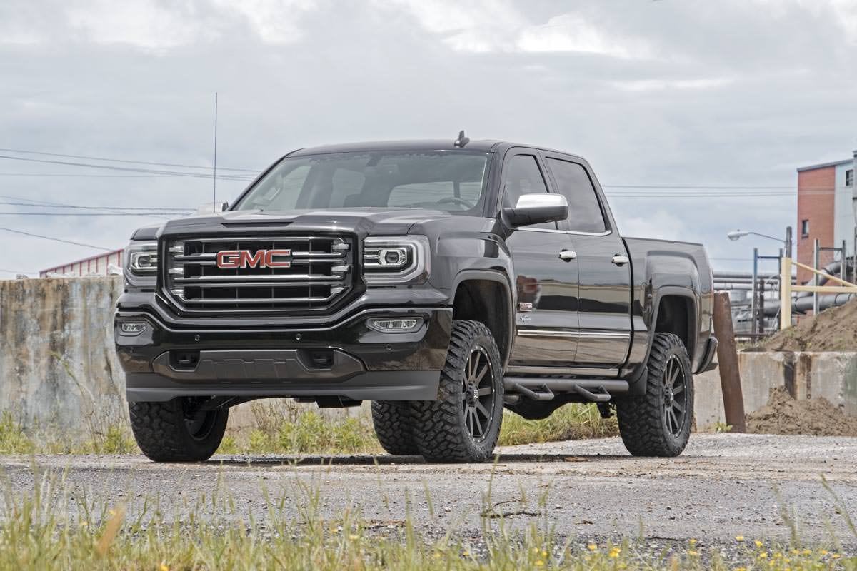 Rough Country 3.5" Lift Kit Forged UCA Vertex Chevy/GMC 1500 07-16 19450RED - Image 2