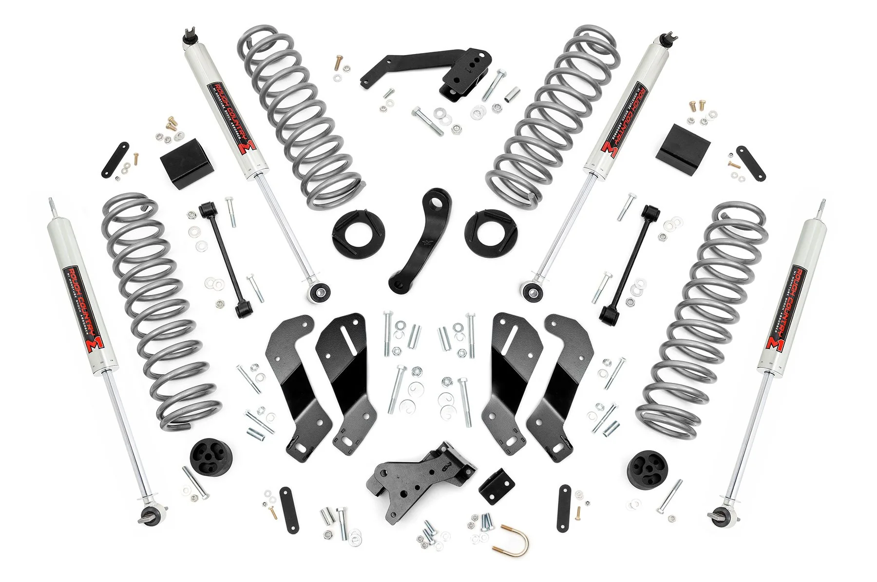 Rough Country 3.5" Lift Kit M1 For Jeep Wrangler JK 4wd 07-18 69340