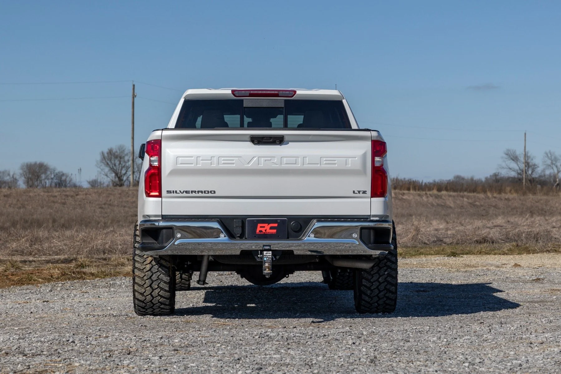 Rough Country 3.5" Lift Kit M1 Struts/M1 Red Chevy Silverado 1500 2025 110440RED - Image 5