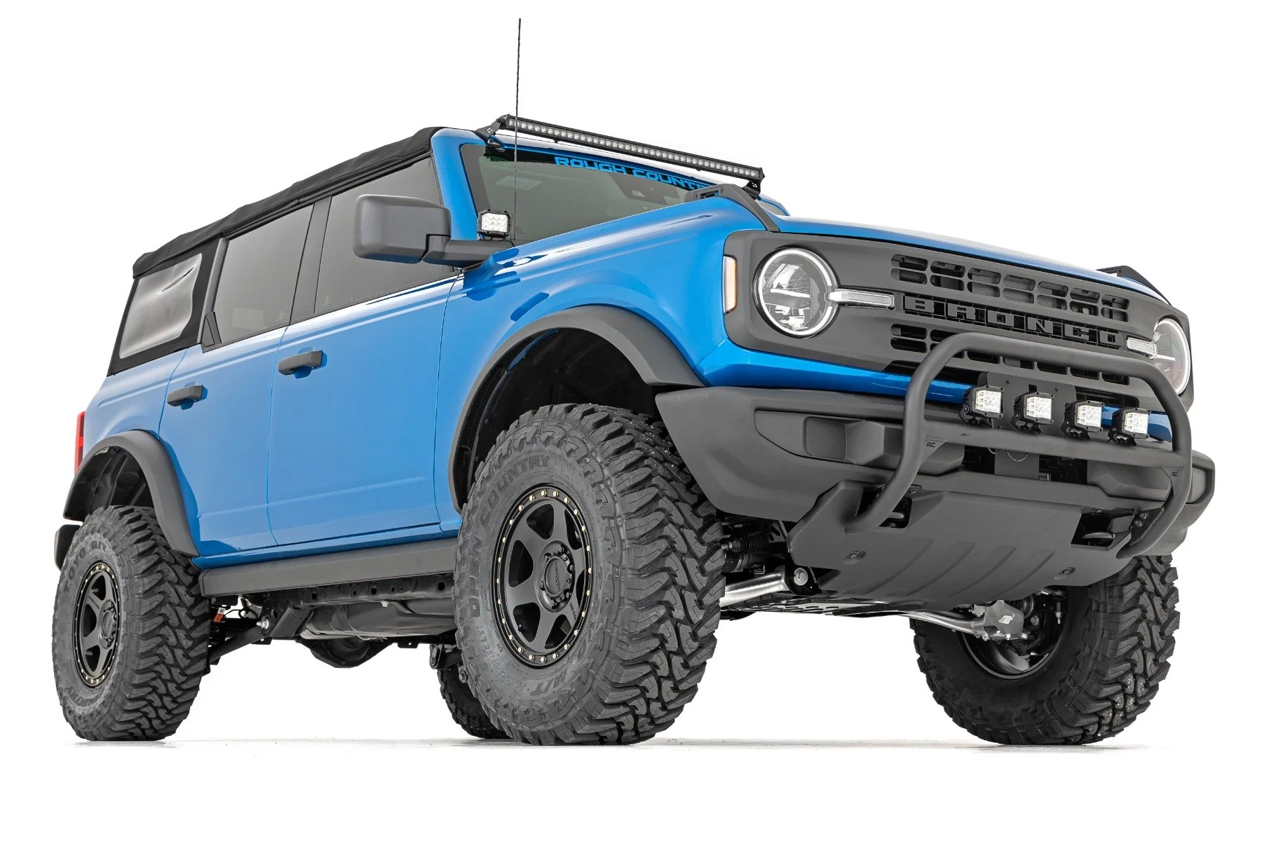Rough Country 3.5" Lift Kit M1R Reservoir for Ford Bronco 4wd 21-25 51547 - Image 2