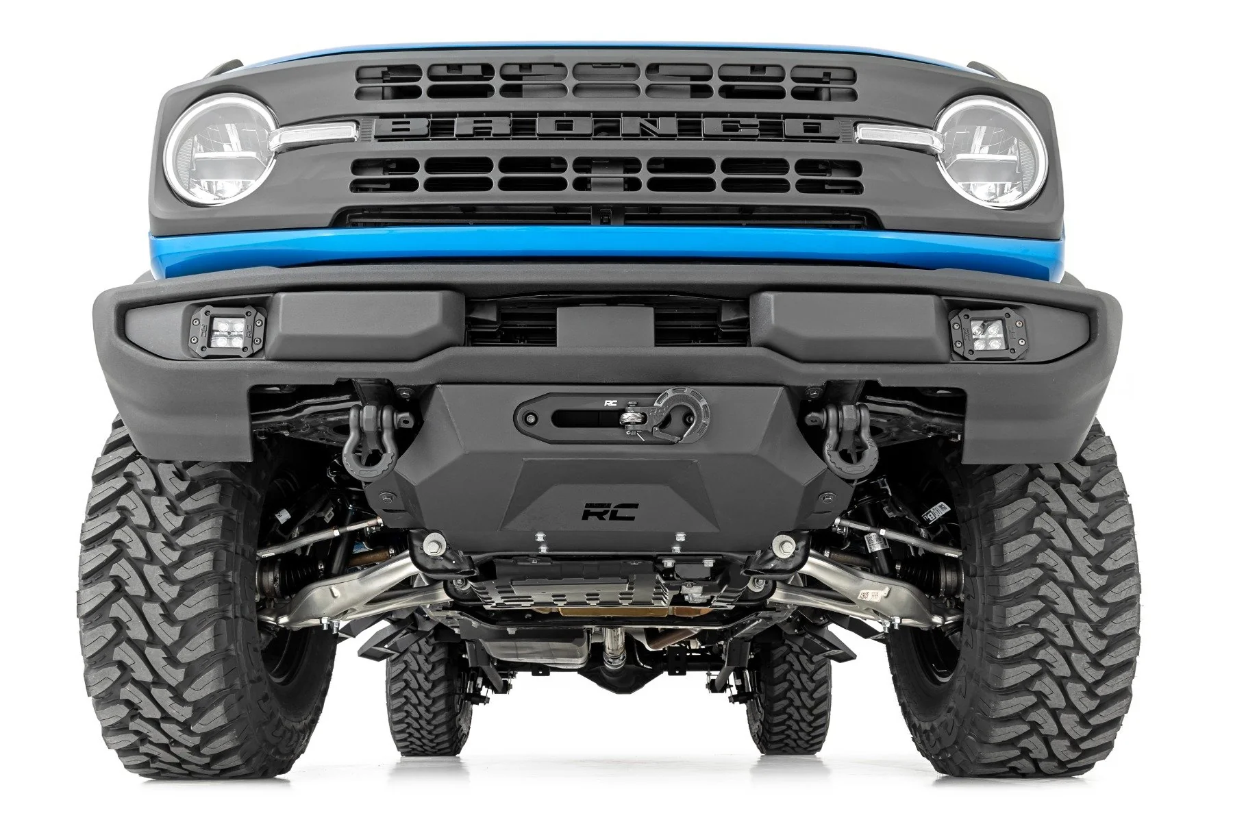 Rough Country 3.5" Lift Kit M1R Reservoir for Ford Bronco 4wd 21-25 51547 - Image 3