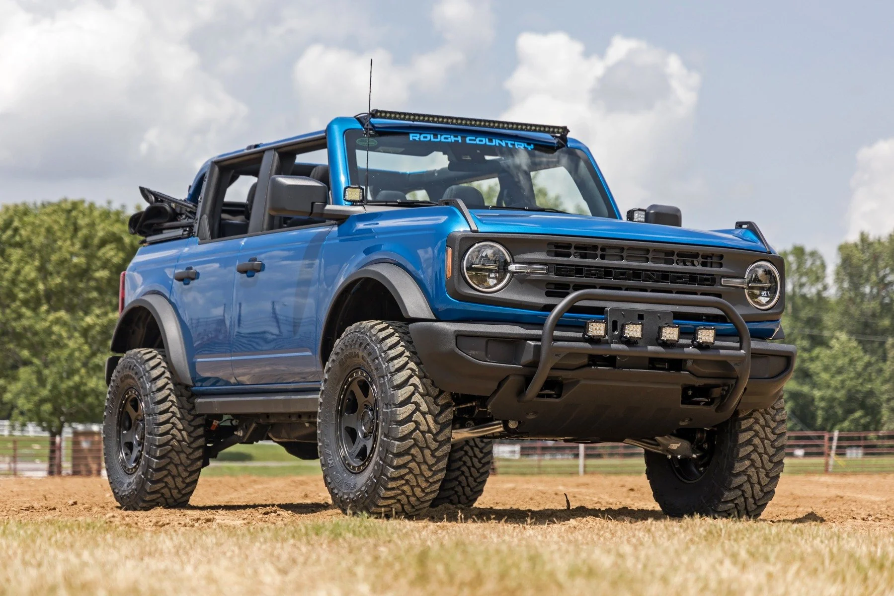 Rough Country 3.5" Lift Kit M1R Reservoir for Ford Bronco 4wd 21-25 51547 - Image 5