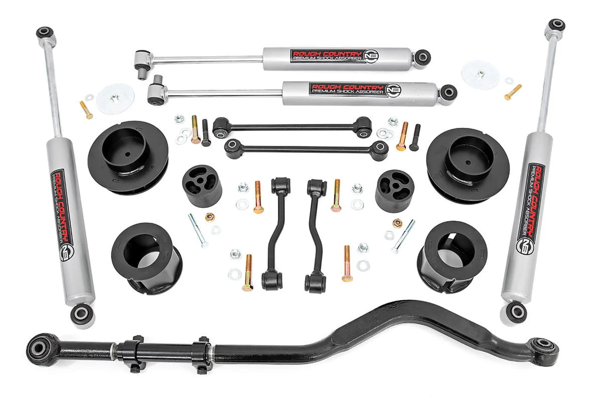 Rough Country 3.5" Lift Kit Spacers for Jeep Gladiator JT 24-25 78730