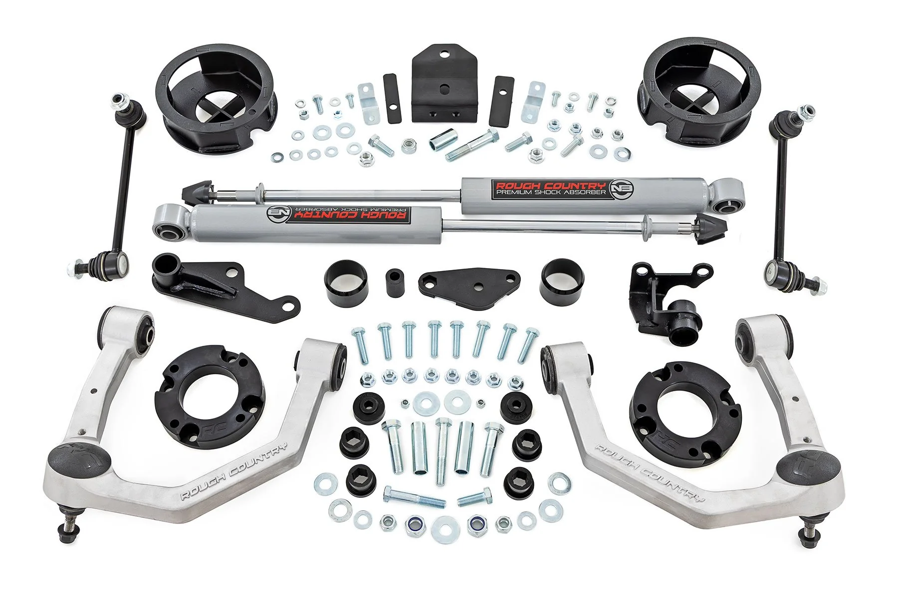 Rough Country 3.5" Lift Kit | TRD Offroad | for Toyota 4Runner 4WD 2025 76931