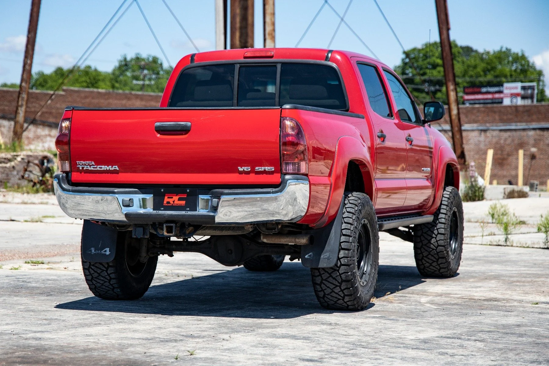 Rough Country 3.5" Lift Kit UCA M1 Struts for Toyota Tacoma 4wd 05-23 74240RED - Image 5