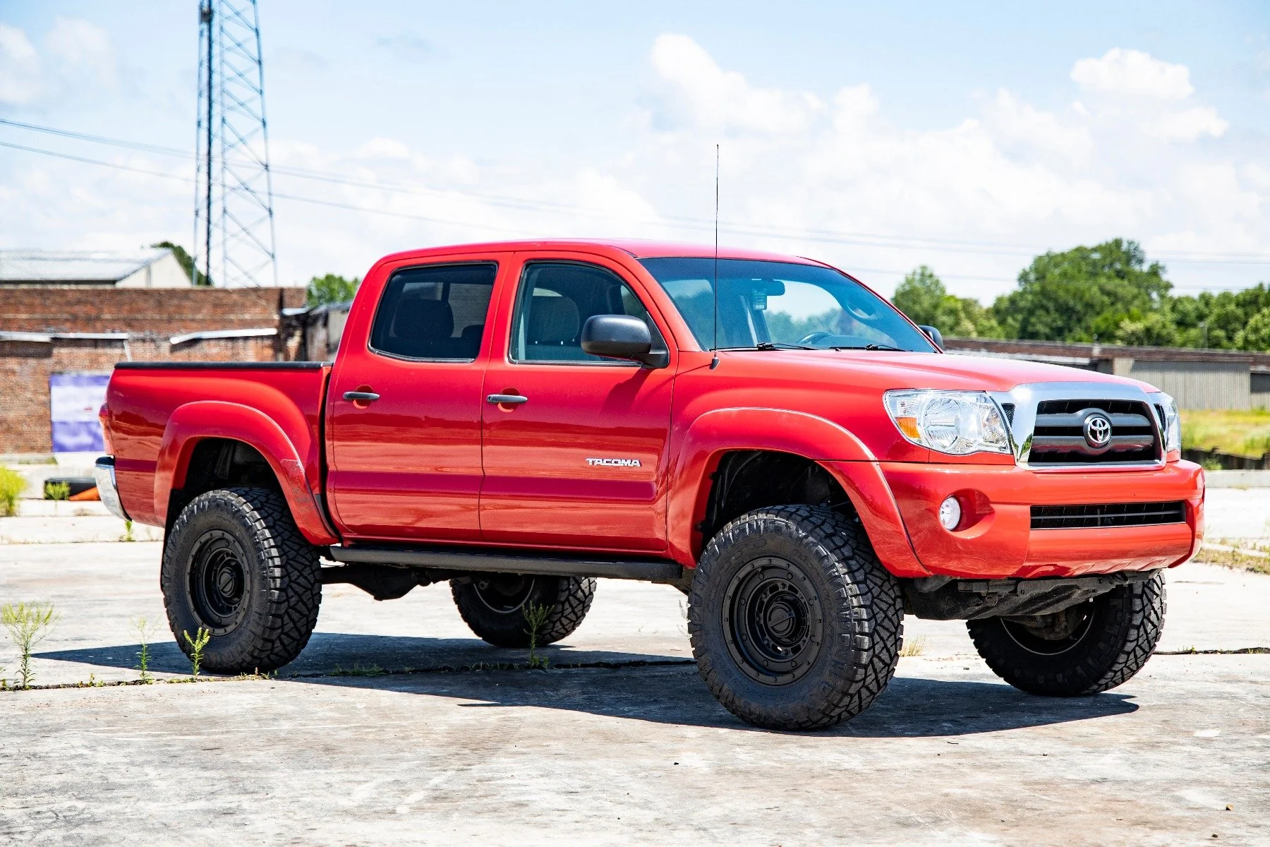 Rough Country 3.5" Lift Kit UCA M1 Struts for Toyota Tacoma 4wd 05-23 74240RED - Image 6