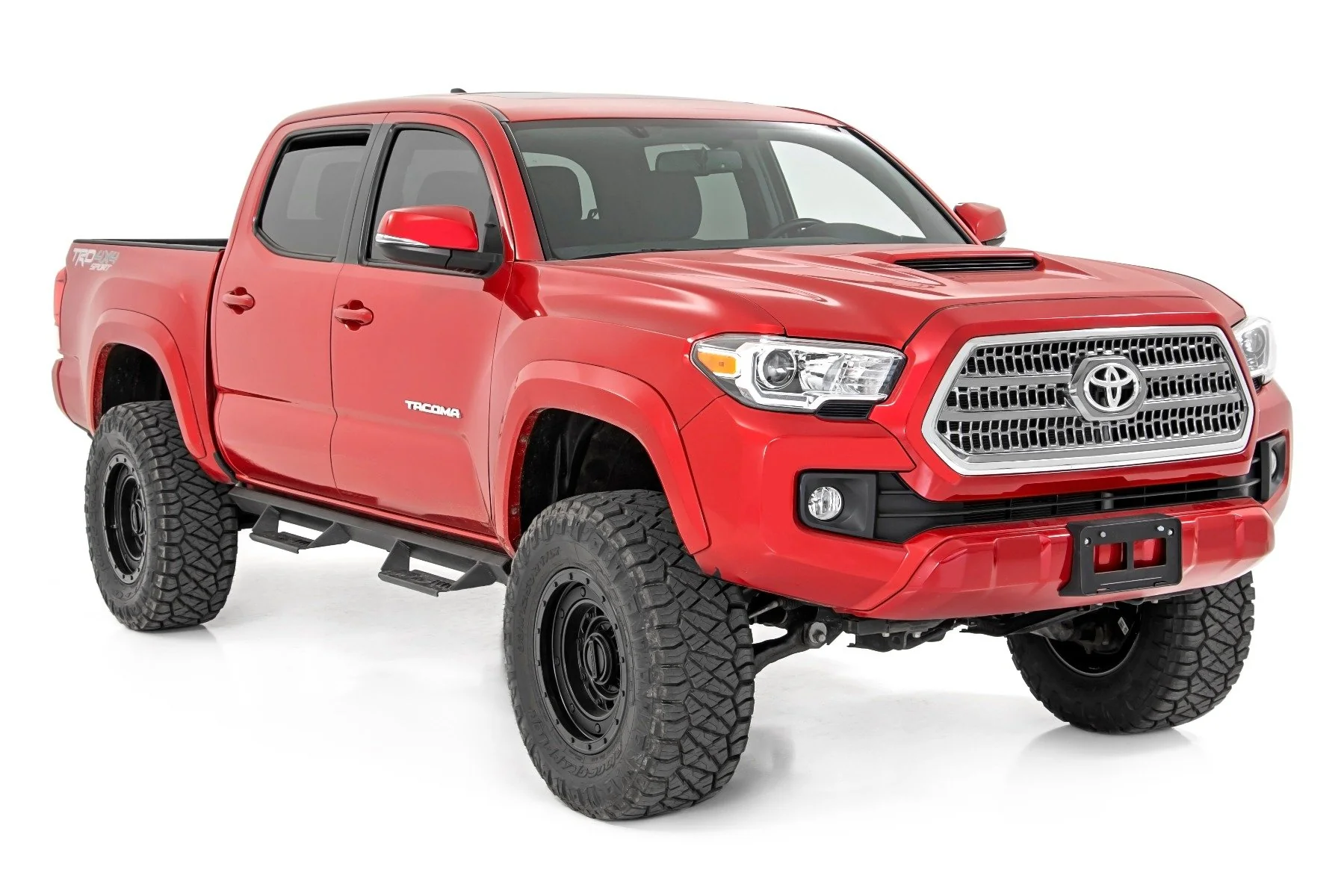 Rough Country 3.5" Lift Kit UCA M1 Struts for Toyota Tacoma 4wd 05-23 74241RED - Image 2