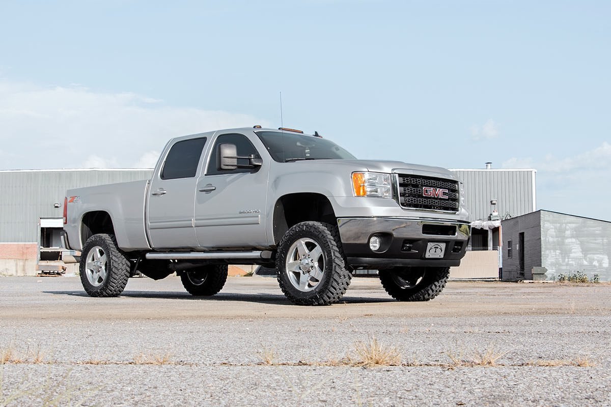 Rough Country 3.5" Lift Kit for Chevy/GMC 2500HD/3500HD 11-19 V2 Shocks 95970RED - Image 6