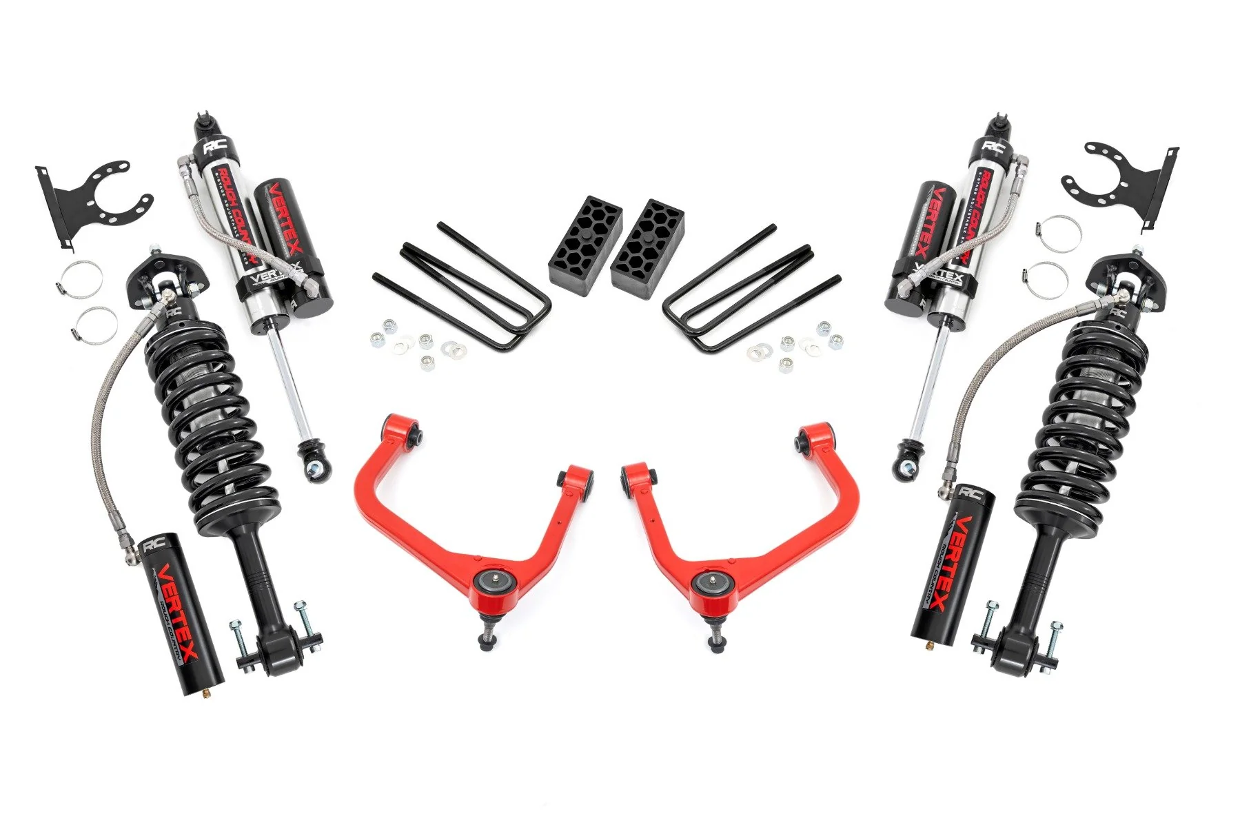 Rough Country 3.5" Lift Kit Vertex Chevy Silverado 1500 19-25 29550RED