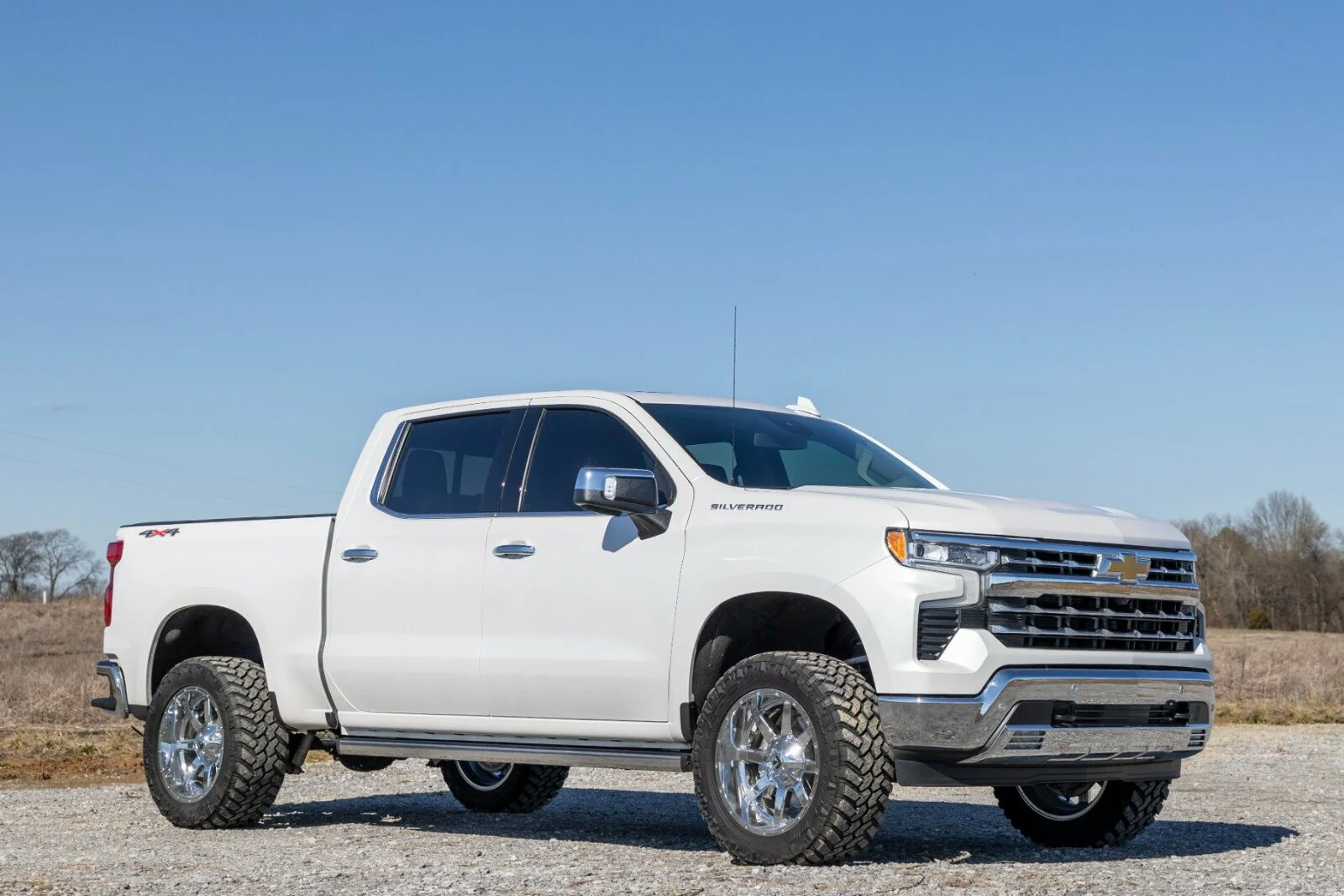 Rough Country 3.5" Lift Kit | Vertex | Rear Mono Leaf Chevy Silverado 1500 2025 28250REDA - Image 3